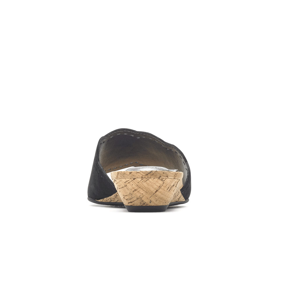 Rockport Badesandaler Dame Svart - Total Motion Zandra Scallop - BSQP30198